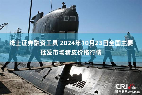 线上证券融资工具 2024年10月23日全国主要批发市场猪皮价格行情